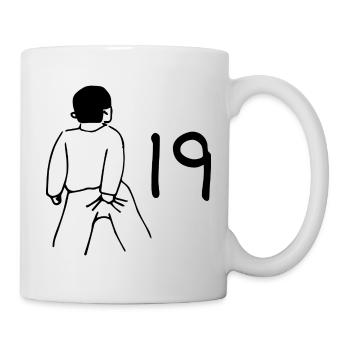 19th Birthday - 19 Years Old - Mug - white - Right