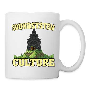 Soundsystem Culture Lion - Tasse - Weiß - Rechts