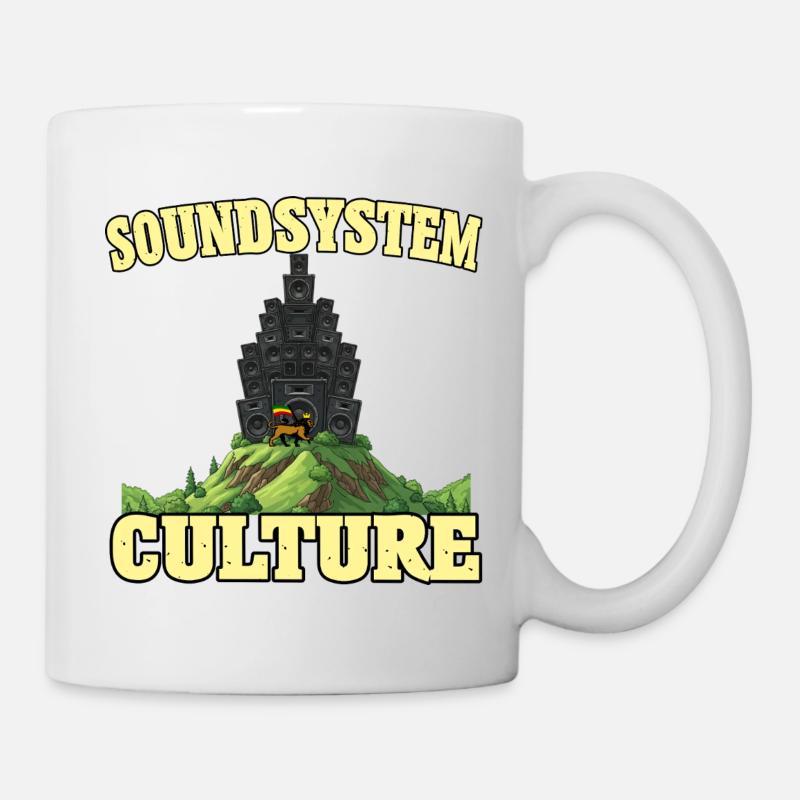 Système sonore Culture Lion - Mug blanc - blanc