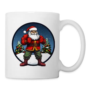 Fighter Christmas - Mug - white - Right