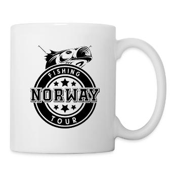 Norway Fishing - Mug - white - Right