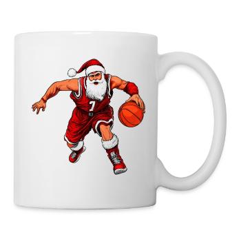 Basketball Players Christmas - Mug - white - Right