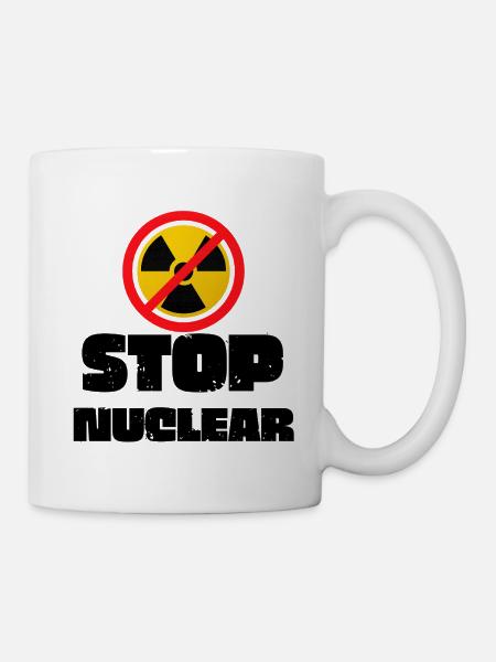 Stop Nuclear - Mug - white