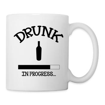 Drunk in Progress - alcohol - Mug - white - Right