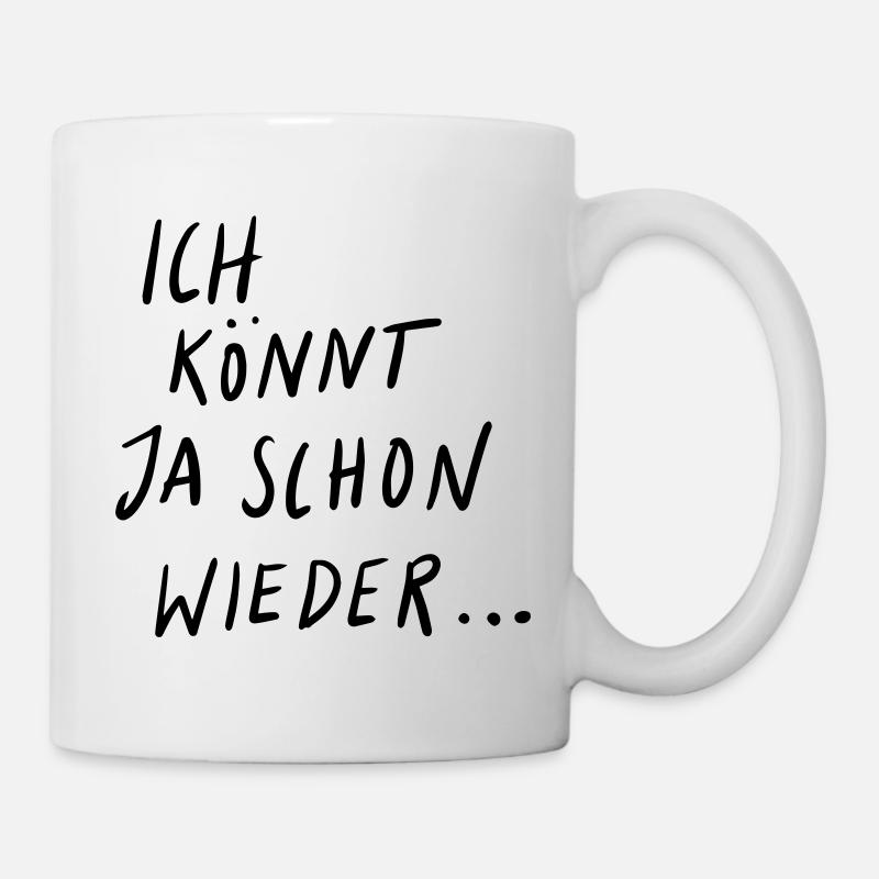 Je pourrais recommencer - Mug blanc - blanc