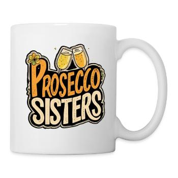 Fête des Vins Pétillants Vintage Sœurs Prosecco - Mug blanc - blanc - Droite