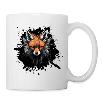 Fox Watercolor - Mug - white - Right