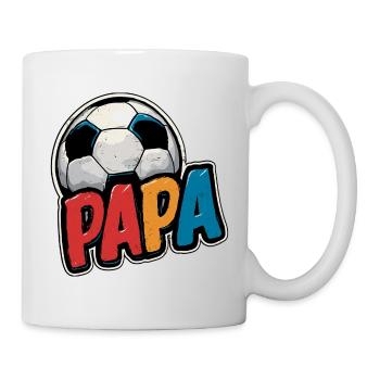 Dad Football Gift Gift Idea - Mug - white - Right