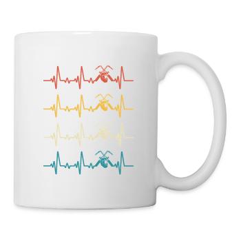 Welder Heartbeat Welding - Mug - white - Right