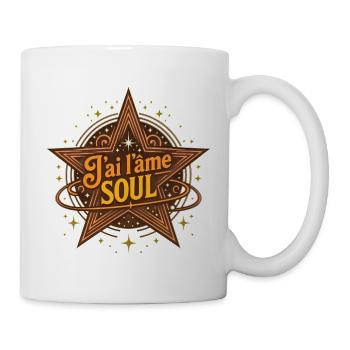 J'AI L'ÂME SOUL #2 – lass uns reden. - Tasse - Weiß - Rechts