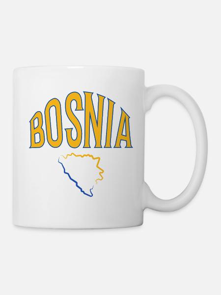 Bosnia - Kop/krus - hvid