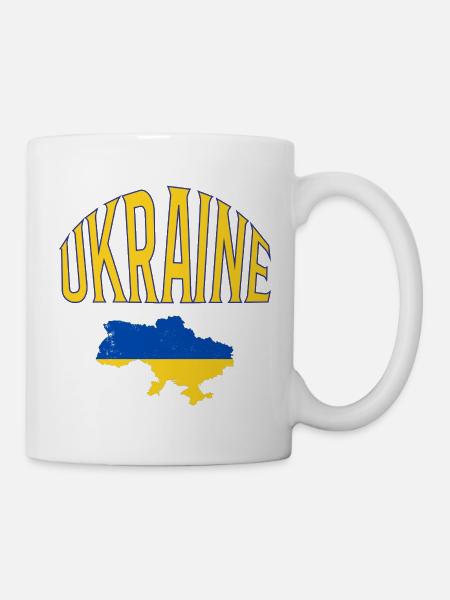 Ukraine - Tasse - Weiß