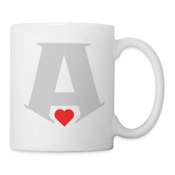 A - Tasse - Weiß - Rechts