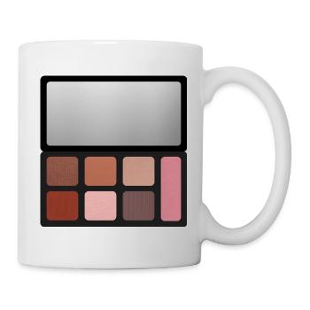 Neutral Rose Palette Print - Mug - white - Right