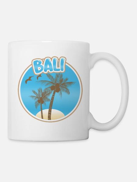 Geschenk für Bali - Tasse - Weiß