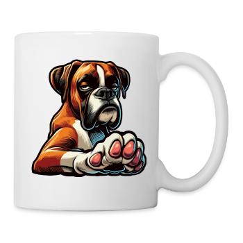 Boxer Boxer Porte-boxeurs Boxer Chien Boxer Propriétaire de boxer Fan boxer - Mug blanc - blanc - Droite