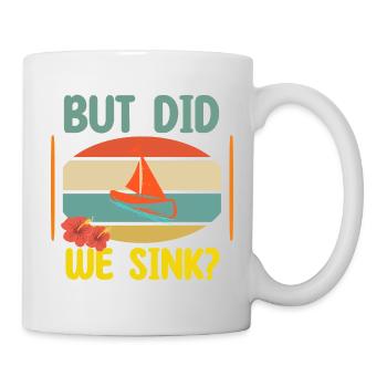 Boat saying - Mug - white - Right