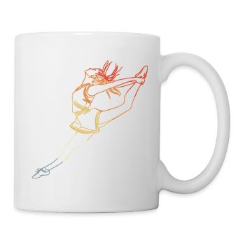 Vintage Cheerleading Girl - Mug - white - Right