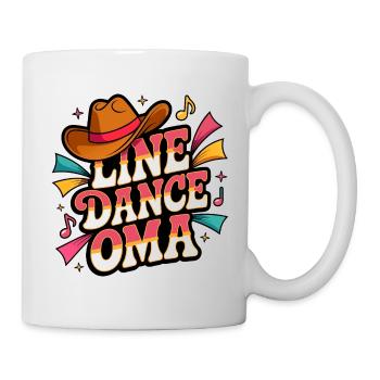 Line Dance Grandma - Mug - white - Right