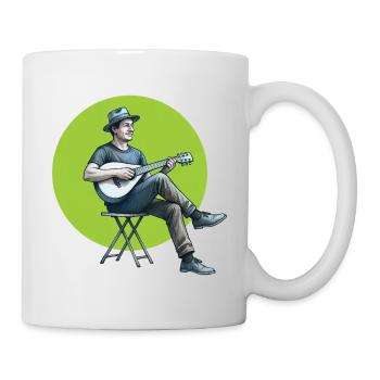 MANDOLIN - sound & vision - Mug - white - Right