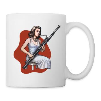 CLARINETIST #1 - sound & vision - Mug - white - Right