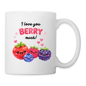 Love you Berry much! Sweet berry friends children - Mug - white - Right