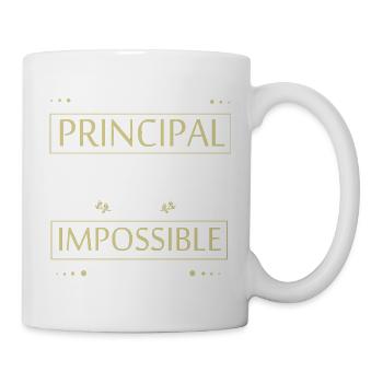 Director of School Management School Principal Principal - Mug - white - Right
