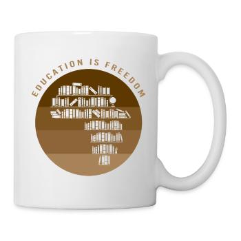 Black History Month Black power - Mug - white - Right