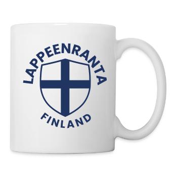 Lappeenranta-Schild Finnland - Tasse - Weiß - Rechts