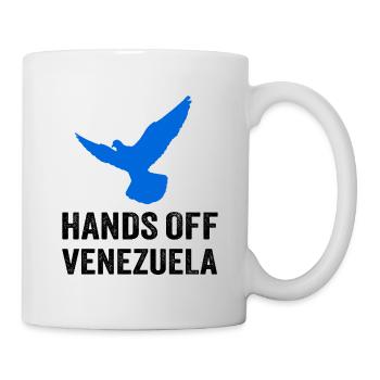 HANDS OFF VENEZUELA - Tasse - Weiß - Rechts