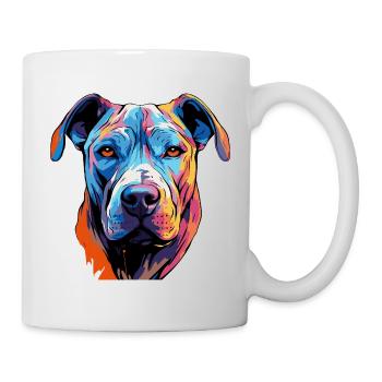 Pop Art de bandes dessinées pour chiens - Mug blanc - blanc - Droite
