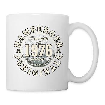 50th Birthday 2026 Hamburg Original Gift - Mug - white - Right