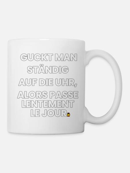 German-French-Rhyme 2 (Ver. A) - Mug - white