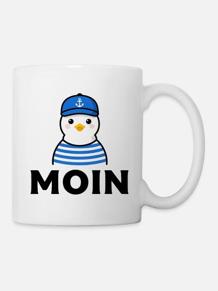Möwe - Tasse - Weiß