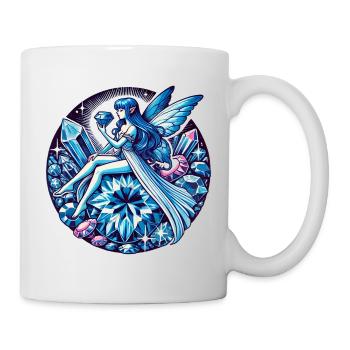 Crystal Fairy on Crystals - Mug - white - Right