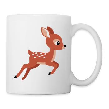 Style minimaliste sauteur et sauteur - Mug blanc - blanc - Droite
