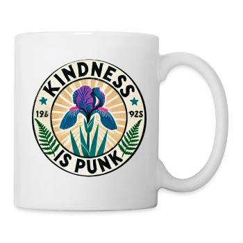 Kindness Is Punk Iris Patch - Mug - white - Right