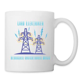 Lord Electrician, Ruler of Invisible Magic - Mug - white - Right