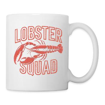 Lobster Squad Vintage Seafood Team - Mug - white - Right