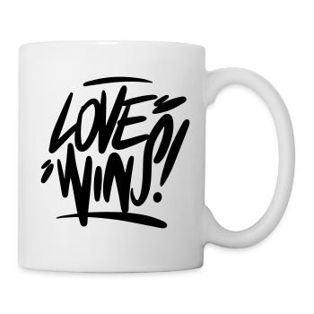 love wins Love wins - Mug - white - Right
