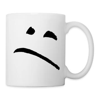 sad - Tasse - Weiß - Rechts