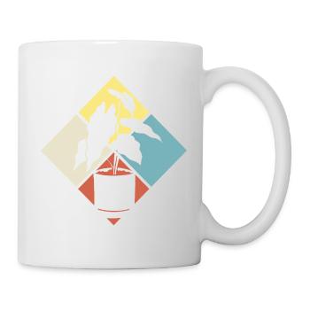 Retro Plant Lover Plants Succulents - Mug - white - Right