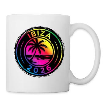 Ibiza 2026 Colorful Vintage - Mug - white - Right