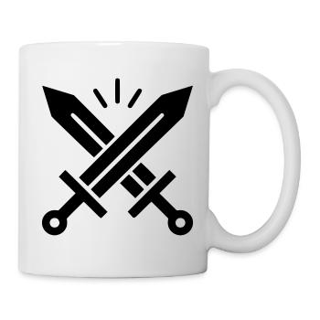 Crossed Swords Crest - Mug - white - Right