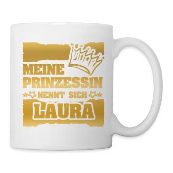 Geschenk für Laura - Tasse - Weiß - Rechts