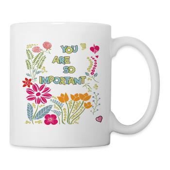 Tu es tellement important - Mug blanc - blanc - Droite