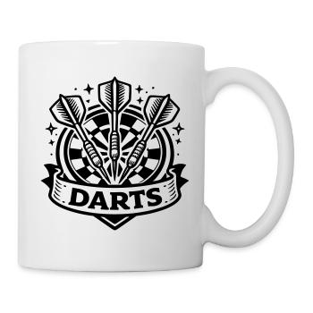 Darts Sports Dartboard - Mug - white - Right