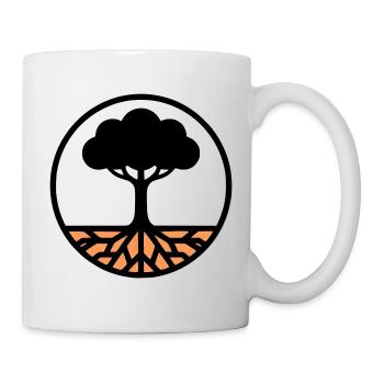 Tree of Life Circle Icon - Mug - white - Right