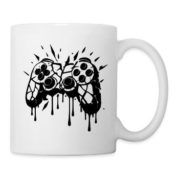 Kaputter Controller - Tasse - Weiß - Rechts