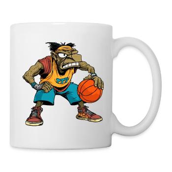 Hip-Hopper Basketball Player / Basketball Rapper - Mug - white - Right